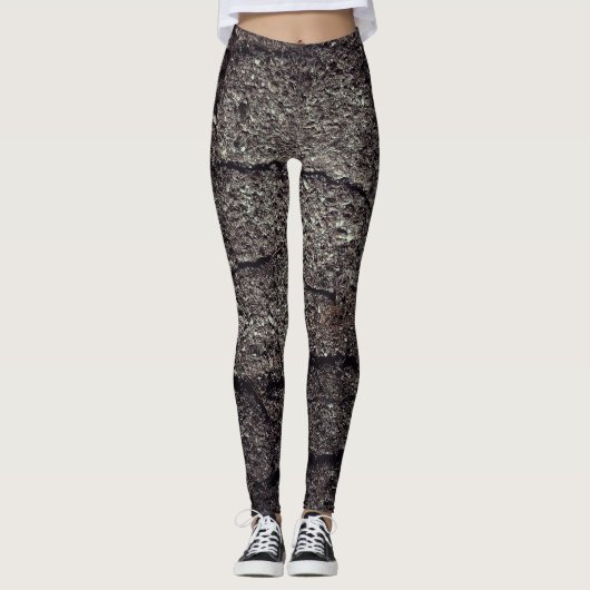 Koellijnen voor rackasfalt leggings (Voorkant)