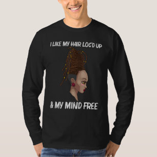 Koellokjes voor vrouwen met vergrendelde kledingsl t-shirt