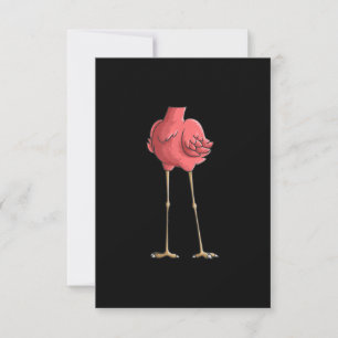 Koelloze Flamingo Halloween Costume Gifts Bedankkaart