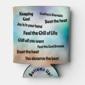 Koelmachine houden blikjeskoeler (Voorkant)