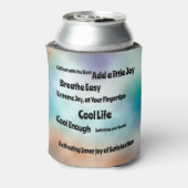 Koelmachine houden blikjeskoeler (Blikje Achterkant)