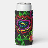 Koelmachine voor wilde bloemen seltzer blikjeskoeler (Seltzer Achterkant)