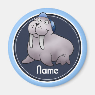 Koelmagneet, Naam Sjabloon, Walrus Magneet