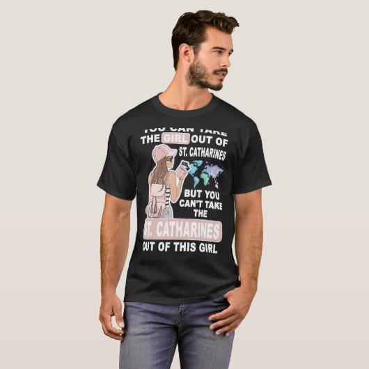 Koelmeisje van St Catharines Proud St Catharines T-shirt (Voorkant volledig)