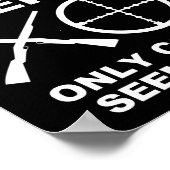 Koelmeisjes als jagers-Poster Poster (Hoek)