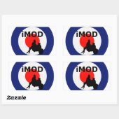 Koelmod Rechthoekige Sticker (Vel)