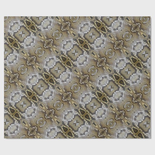 Koelmodel voor de pythonslang cadeaupapier (Vlak)