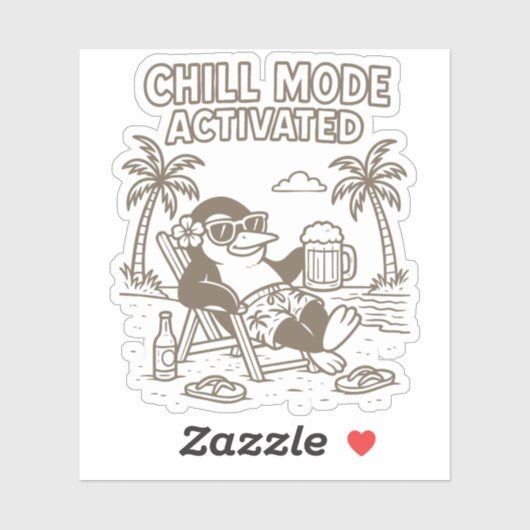 Koelmodus geactiveerd sticker (Vel)