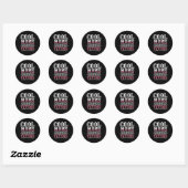 Koelmolen hebben Tattoos Ronde Sticker (Vel)