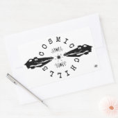 Koelmotto van reptielen v1 rechthoekige sticker (Envelop)