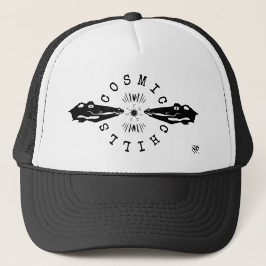 Koelmotto van reptielen v1 trucker pet (Voorkant)