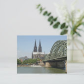 Koeln (Keulen) in Duitsland Briefkaart (Staand voorkant)
