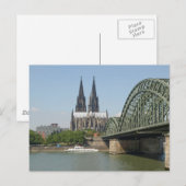 Koeln (Keulen) in Duitsland Briefkaart (Voorkant / Achterkant)