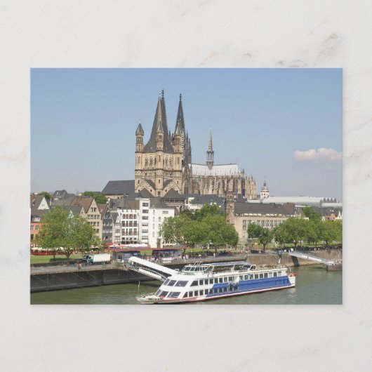 Koeln (Keulen) in Duitsland Briefkaart (Voorkant)
