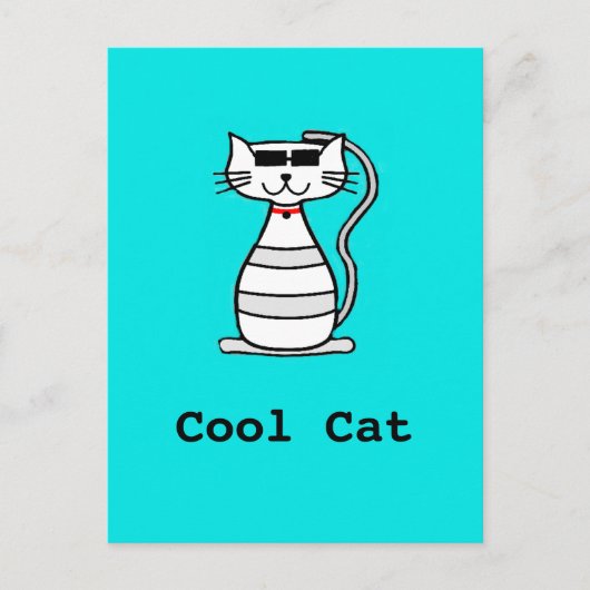 Koelpan met zonnebrillen briefkaart (Voorkant)