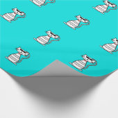 Koelpan met zonnebrillen cadeaupapier (Hoek)