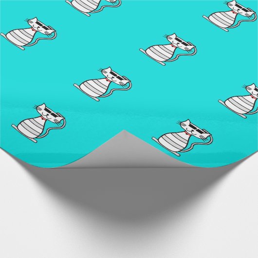 Koelpan met zonnebrillen cadeaupapier (Hoek)