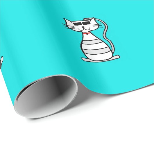 Koelpan met zonnebrillen cadeaupapier (Rol Hoek)