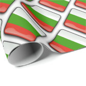 Koelpapier onder Bulgaarse vlag Cadeaupapier (Rol Hoek)