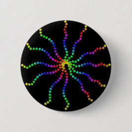 KoelregenboogButton Ronde Button 5,7 Cm