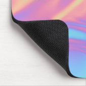 Koelregenboogstaartrommels ombre Holographic Muismat (Hoek)