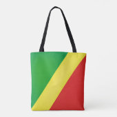 Koelrepubliek Congo-Mode Tote Bag (Achterkant)