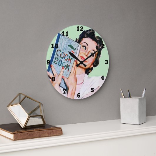 Koelretro  keuken grote klok (Kantoor)