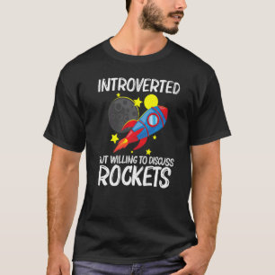 Koelroes voor mannen Kinder raketschild T-shirt
