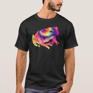 Koelroos-kikkerrog T-shirt voor jongens en meisjes