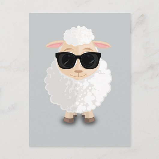 Koelschapen Briefkaart (Voorkant)