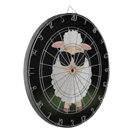 Koelschapen Dartbord (Voorkant Links)