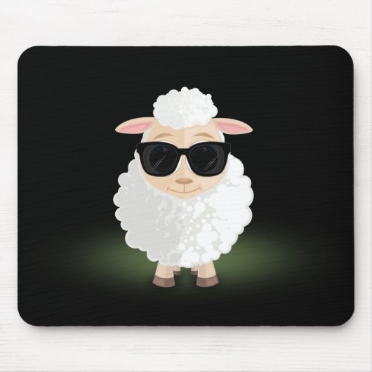 Koelschapen Muismat (Voorkant)