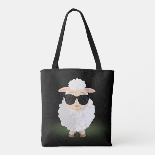 Koelschapen Tote Bag (Achterkant)