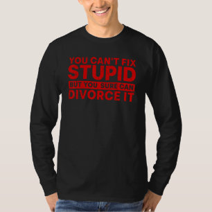 Koelscheiding voor mannen - nieuw huwelijk uit elk t-shirt