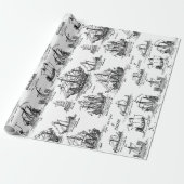 KOELSCHEPEN VAN OUDE CADEAUPAPIER (Uitgerold)