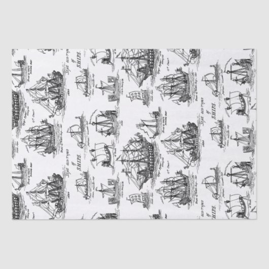 KOELSCHEPEN VAN OUDE TISSUEPAPIER (Voorkant)