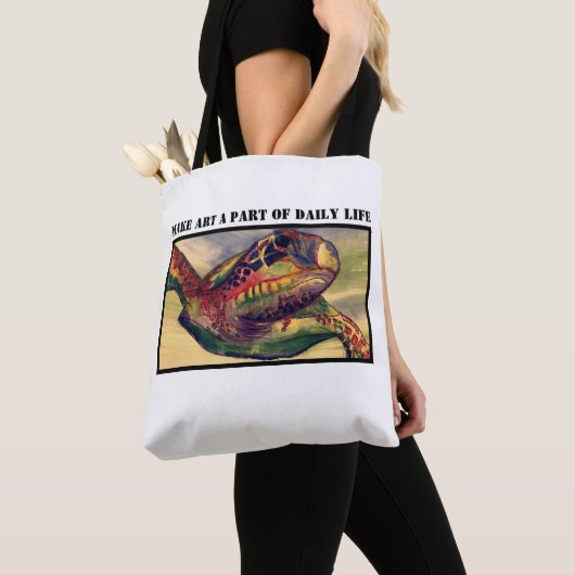 Koelschildpad Tote Bag (Dichtbij)