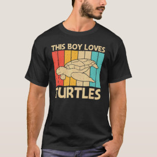Koelschildpad voor Kinder Zee bij jongens Aquatic T-shirt