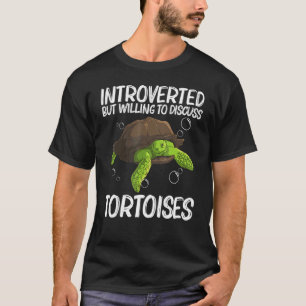 Koelschildpad voor mannen Reptiel aquatisch land T-shirt