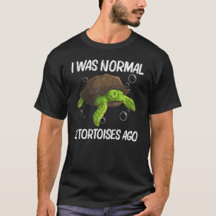 Koelschildpad voor mannen Reptiel aquatisch land T-shirt