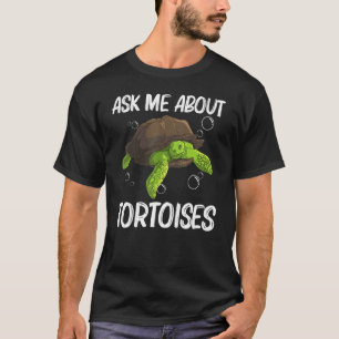Koelschildpad voor mannen Reptiel aquatisch land T-shirt