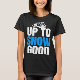 Koelsneeuw mobiel tot sneeuwvrij t-shirt