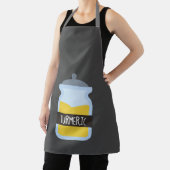 Koelspecerijen Tumerische kleurige schimmels Schort (Insitu)