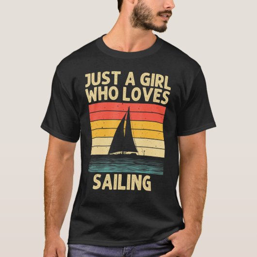 Koelspoeling voor meisjes Kind Boating Nautical Sa T-shirt (Voorkant)