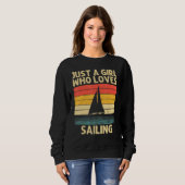 Koelspoeling voor meisjes Kind Boating Nautical Sa Trui (Voorkant volledig)