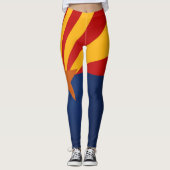 Koelstaat Arizona Mode vlag Leggings (Voorkant)