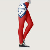 Koelstaat Arkansas Mode vlag Leggings (Rechts)