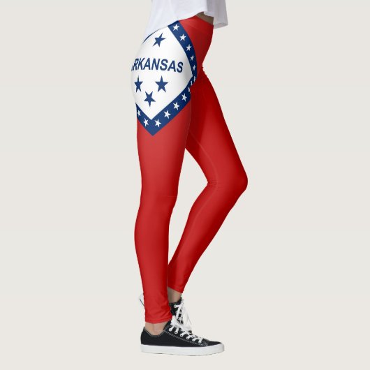 Koelstaat Arkansas Mode vlag Leggings (Rechts)