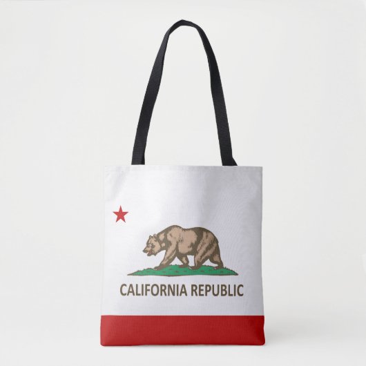 Koelstaat Californië-Mode Tote Bag (Voorkant)