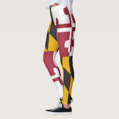 Koelstaat Maryland Vlag Mode Leggings (Links)